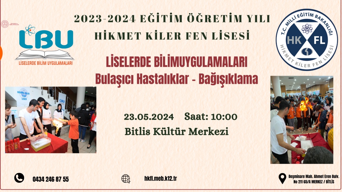 LİSELERDE BİLİM UYGULAMALARI PROJESİ İL PANELİ