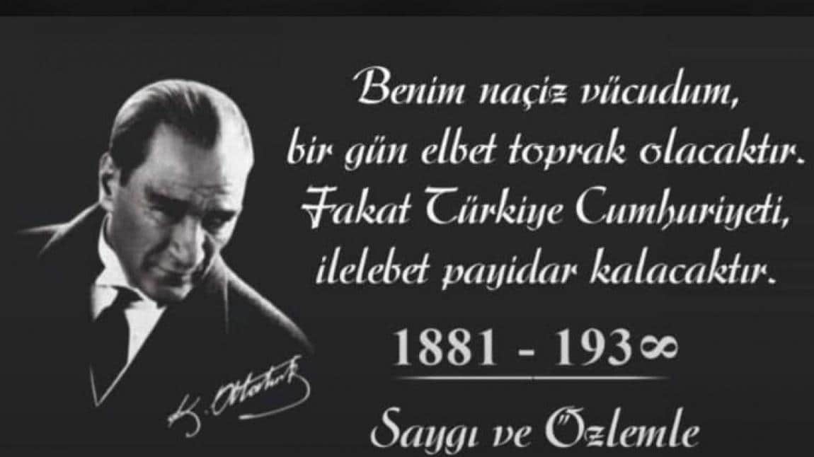 10 Kasım Atatürk'ü Anma Günü